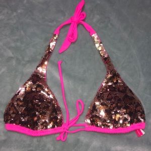 VS sequin cheetah swim